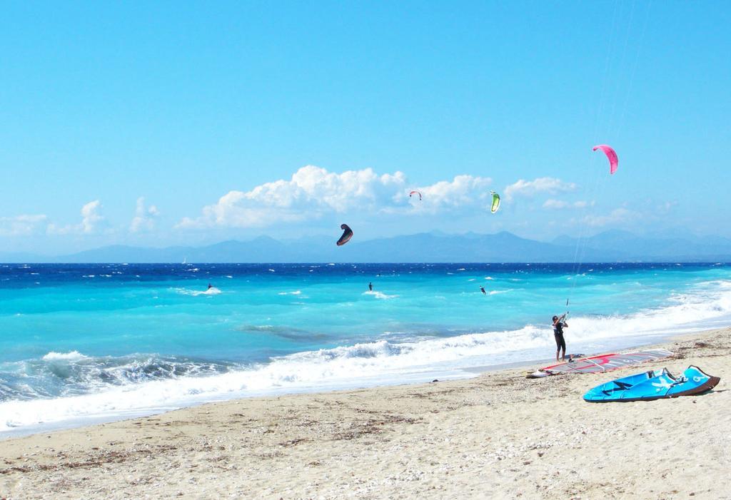 Dimitra Rooms Lefkada City Bagian luar foto